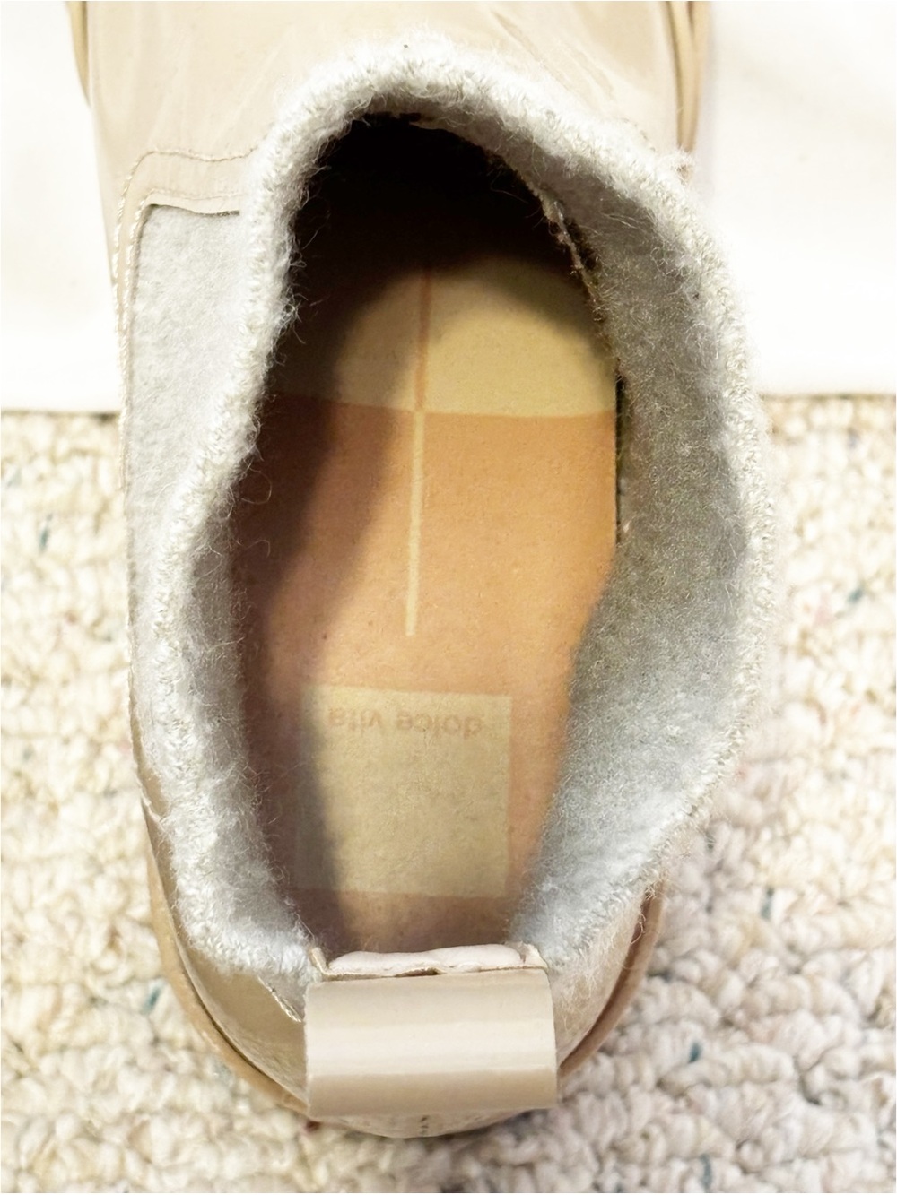 Dolce Vita Saline H2O Waterproof Platform Booties in the color dune size 9.5 - Picture 7 of 8